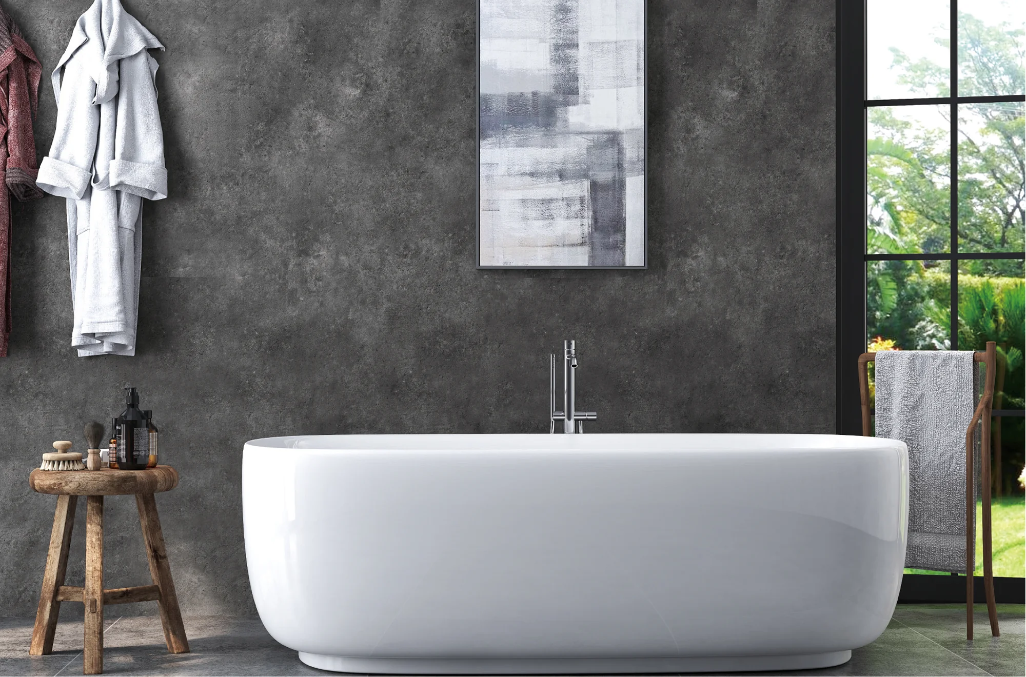 Painel em SPC - Pedra Mate SY29